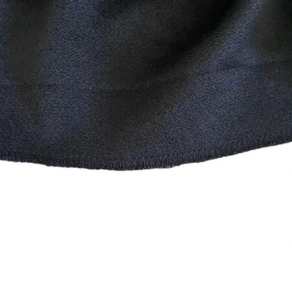 Zara Women’s Black knot bow top ruched sides double straps Mini Dress SZ S #1161 - Picture 9 of 13
